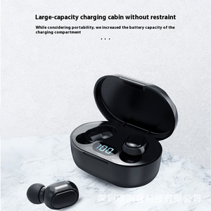 <b>Bluetooth</b> TWS Earbuds <b>With</b> Digital Display Charging Case Type-C Port 1000-2000mAh Battery BT 5.3 In-Ear Stereo Sound - Product Image 1