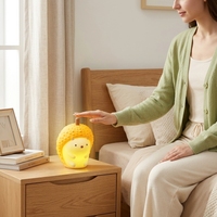 Mini Veilleuses LED Aromathérapie Tactiles en Silicone Colorées Personnalisables pour Enfants et Bébés, Décoratives USB Mignonnes pour Table et Chambre