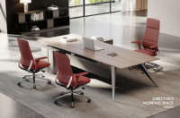 Chaise de bureau design moderne, chaise de direction ergonomique en cuir, chaise de bureau à angle pour usage professionnel