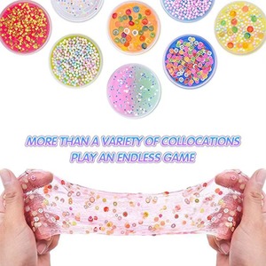 Kit Educativo Popular para Niños, Kit para Hacer Slime, Accesorios con Brillantina, Juguete de Slime Transparente para Hacer Manualidades - Product Image 4