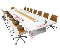 Стол для конференций, офисная мебель, конференц-зал, большой стол и стул