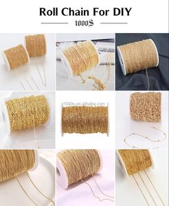 פשוט אמיתי 9K זהב לרסן שרשרת שרשרת סיטונאי מוצק מותאם אישית לוגו שרשראות טרנדי קישור 2 Pcs <span class=keywords><strong>18</strong></span> סנטימטרים 1pc/polybag - Product Image 5