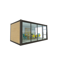 Maison préfabriquée à montage rapide, mobile, en kit, compacte, détachable et pliable, type conteneur, pour l'extérieur