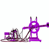 Foreuse hydraulique portable pour tunnels, équipement de forage à 360 degrés, machine de forage de puits