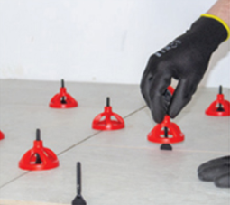 Spin Doctor Clips de système de nivellement de carreaux en plastique croisé de style design moderne de 2mm pour <span class=keywords><strong>carrelage</strong></span> mural rotatif - Product Image 2