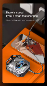 Gameplay-Verzögerung ohne Gefühl mit geringer Latenz Spiel verzögerung Stereo-Ohrhörer Hifi-Stereo-ENC-Rausch unterdrückung Power Display TWS-Ohrhörer - Product Image 5