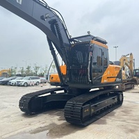 Excavatrice sur chenilles hydraulique HYUNDAI 220LC-9S d'occasion, haute performance, robuste, 22 tonnes, avec moteur d'origine