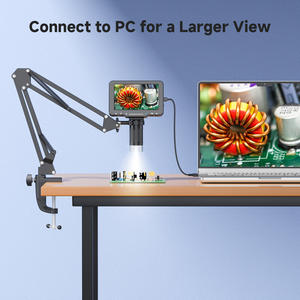 Microscopio Digital Flexible con Pantalla IPS de 5 Pulgadas, Aumento de 1000X, Brazo Flexible para Soldadura, Reparación de Electrónica, PCB, Plantas, PC - Product Image 5