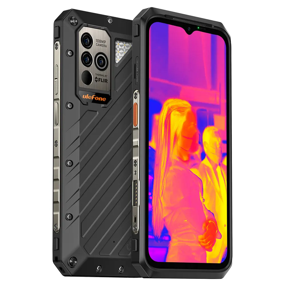 5G ulefone Armor 18T 5G Octa-core 6.58'' 12GB+256GB FLIR thermal image rugged mobile phone 108MP camera Android 12 Phone