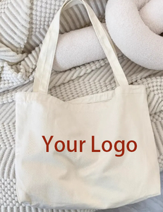 Custom Printed Shopping Canvas Tote Bags Accept Customized Logo Customized Color Grocery Organic Cotton Bag - Product Image 4