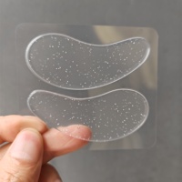 Potongan mata Gel silikon terlaris grosir, antikeriput bantalan mata untuk kulit sensitif