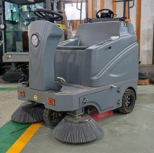 Nueva barredora de <span class=keywords><strong>pisos</strong></span> comercial autopropulsada eléctrica, desengrasante de agua fría, verde claro, ALS1300 - Product Image 3