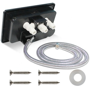 TYTXRV Kit de Ducha Exterior para RV con Cabezal y <span class=keywords><strong>Manguera</strong></span> de Acero Inoxidable para Accesorios de Barco, Marino, Camper y <span class=keywords><strong>Autocaravana</strong></span> - Product Image 2