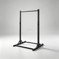 Barre de traction horizontale autoportante réglable en hauteur pour gymnastique, station d'entraînement multifonctionnelle pour calisthénie