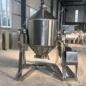 Cấp thực phẩm công nghiệp tự động 30L 50L 100L 300L nhỏ đôi hình nón Máy xay sinh tố quay trống khô thực phẩm bột trộn Máy trộn - Product Image 6