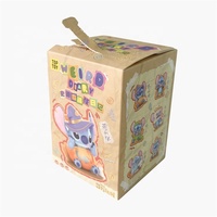 Paquete de Regalo de Juguetes Sorpresa, Cajas Rígidas de Diseño con Logotipo Personalizado, con Relieve, Laminación Mate y Recubrimiento UV, Reciclables y Duraderas