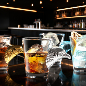 <span class=keywords><strong>Verre</strong></span> à liqueur en forme <span class=keywords><strong>d</strong></span>'animal avec tête <span class=keywords><strong>d</strong></span>'aigle artistique, poignée en forme <span class=keywords><strong>d</strong></span>'animal, <span class=keywords><strong>verre</strong></span> à shot en <span class=keywords><strong>cristal</strong></span> sans plomb de qualité supérieure pour cadeau <span class=keywords><strong>d</strong></span>'affaires - Product Image 2