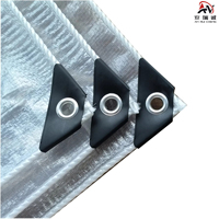 Bâche imperméable et coupe-vent écologique en PE pour la protection des vergers, poids du tissu 150 g/m²