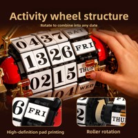 Huiji H2003 - Juego de Bloques de Construcción de Plástico Educativos de Estilo Medieval con Calendario Retro, 889 Piezas, para Mayores de 14 Años