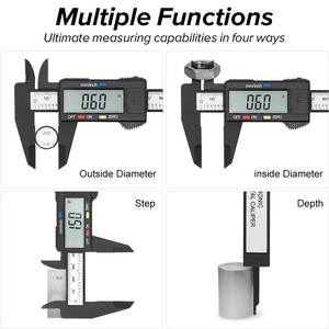 Calibrador Digital Electrónico de 150 mm, Calibrador Vernier, Micrómetro, Herramienta de Medición, Regla Digital - Product Image 5