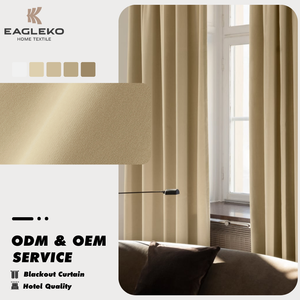 Tessuto per Tende Oscuranti in Velluto di Alta Qualità, Motivo Solido 250gsm, Tende in Velluto Pronte all'Uso, Vendita all'Ingrosso - Product Image 1