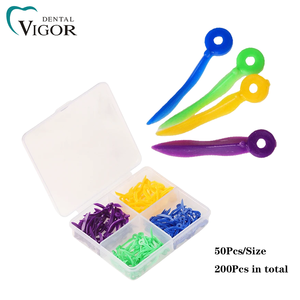 Pack de cires dentaires jetables colorées pour espaces interdentaires, avec plusieurs trous - Product Image 6