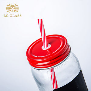 16oz Mason Jar Vaso para beber y Mason Jar Vaso <span class=keywords><strong>con</strong></span> <span class=keywords><strong>pizarra</strong></span> <span class=keywords><strong>con</strong></span> 500ml Frascos de vidrio para uso doméstico - Product Image 2