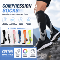 Chaussettes de compression montantes pour la course, la randonnée et le sport en extérieur – Vente en gros