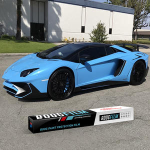 BOOGFILM สติกเกอร์อัตโนมัติไวนิลห่อรถขายส่งโรงงานซาตินคริสตัล <span class=keywords><strong>Aquamarine</strong></span> สีฟ้า Self-กาวฟิล์มตกแต่งร่างกาย - Product Image 3