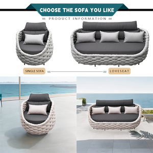 Vente <span class=keywords><strong>en</strong></span> gros <span class=keywords><strong>de</strong></span> rotin résine <span class=keywords><strong>de</strong></span> luxe moderne le plus populaire restaurant lounge corde vente <span class=keywords><strong>en</strong></span> plastique meubles <span class=keywords><strong>de</strong></span> <span class=keywords><strong>jardin</strong></span> - Product Image 4