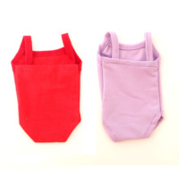Maison de poupée camisole combinaison maillot de bain sac pet vêtements tissu poupée vêtements accessoires