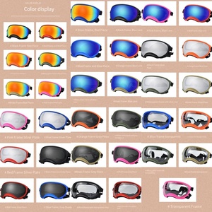 Accessoires de plein air Lunettes tactiques pour animaux de compagnie Lunettes de soleil anti-poussière pour chiens de taille moyenne et grande - Product Image 6
