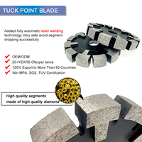 120 Lames de scie à pointe diamantée pour chauffage au sol de 125 mm pour béton dur