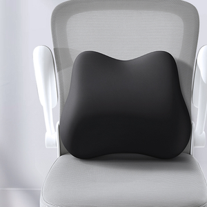 YUE RISE Servicio Mayorista y OEM, Cojín Lumbar Ergonómico de Espuma Viscoelástica Lavable con Forma de Mariposa para Sillas de Oficina y Automóviles - Product Image 1