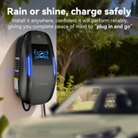 Station de recharge pour véhicules électriques AC OEM, usage commercial et domestique, 7-22 kW, montage mural, chargeur de type 2