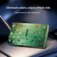 Parfum d'ambiance pour voiture en gros, longue durée, ornements, parfum solide caché, brique de parfum pour voiture, diffuseur de parfum à roseaux