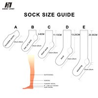 Chaussettes de football antidérapantes sur mesure, chaussettes de sport courtes avec compression au bas pour les joueurs de football