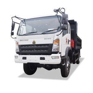 China Heavy Duty Truck 4x4 Dumptruck Right Hand Drive, Utilizado para el transporte de arena y grava, Precio bajo para la venta - Product Image 1