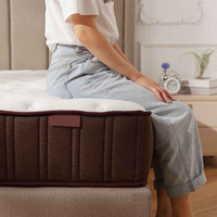Matelas à ressorts ensachés 5-7 zones, roulé en boîte, très vendu, choix des professionnels, garantie qualité