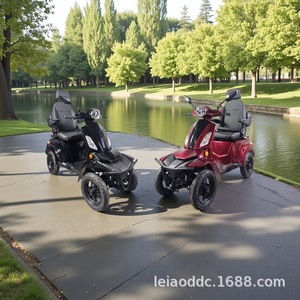 Scooter électrique quatre roues Coco 60v20ah, double moteur, autonomie 50 km, pour seniors - Product Image 5