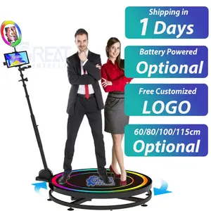 Most popular Photobooth 360 Degree Photo Booth Portable Photo Rotating Magic 360 Photo Booth Photobooth Machine