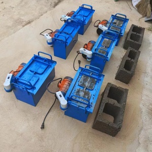 Mesin pembuat bata semen kecil, mesin pembentuk bata, Drive Motor listrik dengan soket Plug-In - Product Image 1