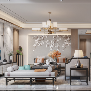 Muting House Design d'intérieur de luxe pour villas <span class=keywords><strong>et</strong></span> maisons, ignifuge, écologique, rendu 3D <span class=keywords><strong>moderne</strong></span> - Product Image 4
