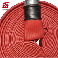 Tuyau d'incendie en PVC/caoutchouc de haute qualité, directement de l'usine, raccord durable, équipement de lutte contre l'incendie flexible, accessoire 8bar-20bar