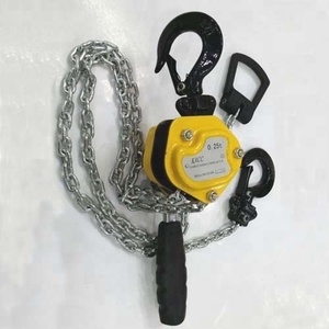 0.25 ton kleine size handmatige hendel handgereedschap gebruikt kettingtakel - Product Image 2