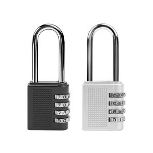 Candado combinado Zhan Han de aleación de zinc con contraseña de 4 dígitos para equipaje, puerta de armario, candado de seguridad para viajes - Product Image 2