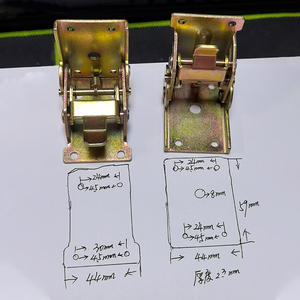 مفصلة طاولة قهوة حديثة قابلة للطي بزاوية 90 درجة ذاتية القفل، مصنوعة من الفولاذ المدرفل على البارد، ماركة يانفا، تُعبأ للشحن - Product Image 4