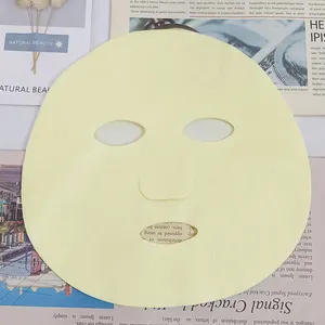 Facial Mask Material Customized Banana Fiber Face Mask Sheet Soft Sheet Mask
