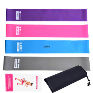 Juego de Bandas de Resistencia Numbwin, Bandas de Ejercicio Ligeras, Medianas, Pesadas y Extra Pesadas para Glúteos, Sentadillas, Yoga, Entrenamiento - Product Image 1