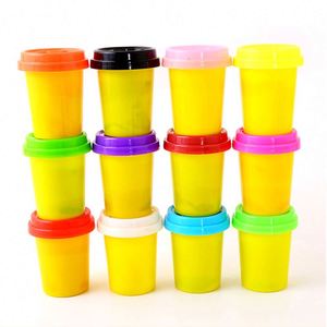 TOYSRUNNER Friendly Cooperation Kids Cutter Toys Clay Playdough <b>Slime</b> 12 Colors Non-Toxic Educational DIY Tools <b>Set</b> - Product Image 1